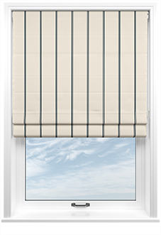 The British Stripe Co. Victoria, Polzeath No.1 - Roman Blind